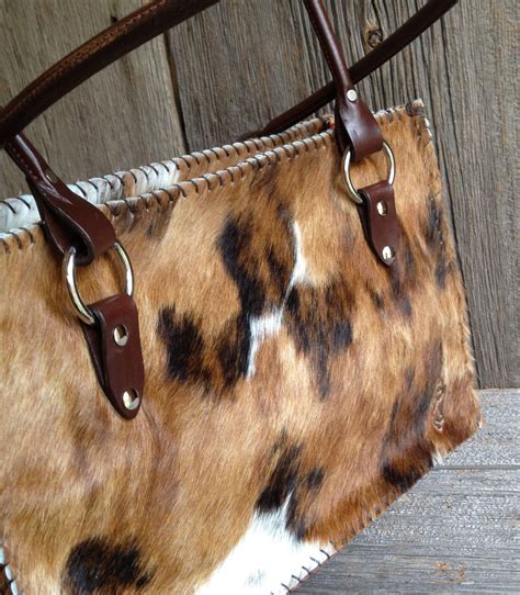 cowhide leather fashion